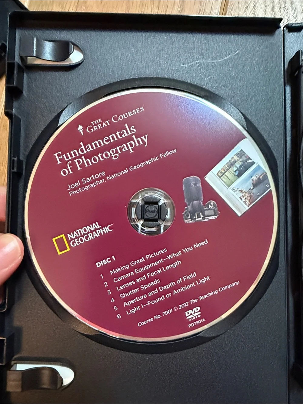 National Geographic Great Courses Photography  DVDs and books